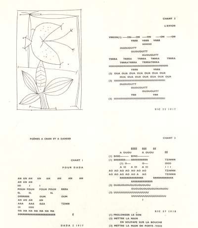 Poésie de mots inconnus. 1949