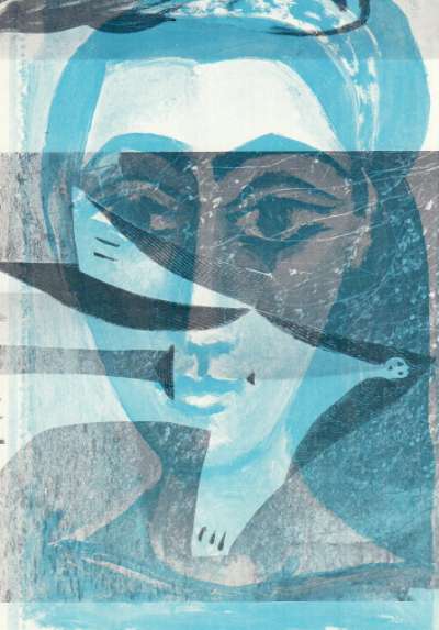 Epreuve de Décharges ou La Révolte des Dames de Mougins. Peintures de Pablo Picasso. 12x18 cm, 1964. Décharge 2