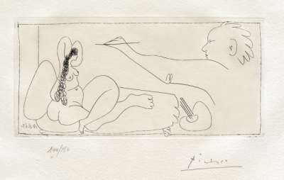 Picasso, Pablo, Les dames de Mougins. 1964