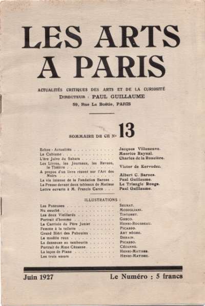 N° 13, juin 1927