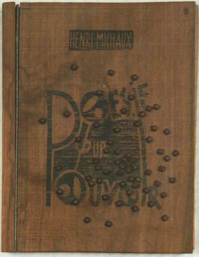 Henri Michaux, Poésie pour pouvoir. 28,8x38,2 cm. 1949