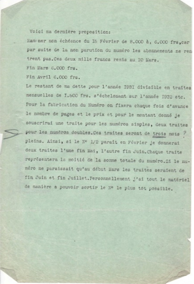 Demande de délais de paiement. S.D.