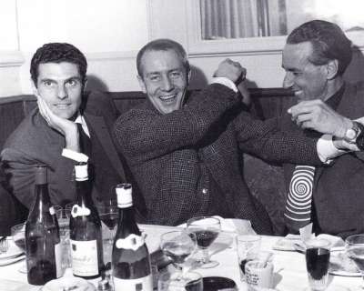 De gauche à droite, Louis Barnier, Claude Fréal, François Lachenal. Fin des années 60