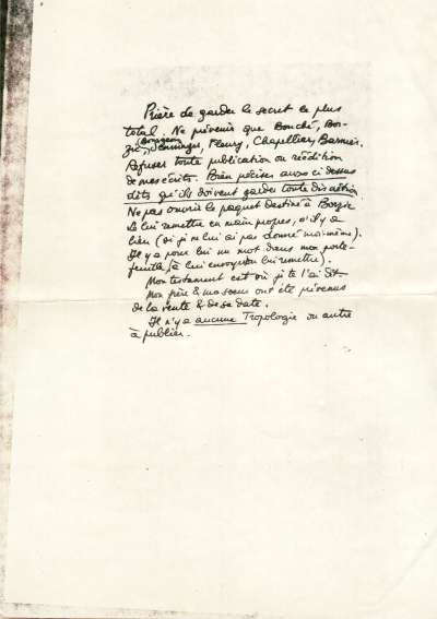 Testament d'Emmanuel Peillet