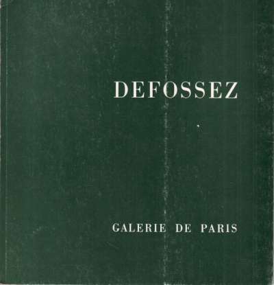 Defossez. 21x20 cm. 1972