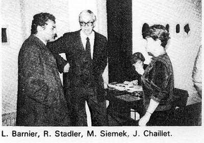 Louis Barnier, Rodolphe Stadler, M. Siemek, Jacqueline Chaillet