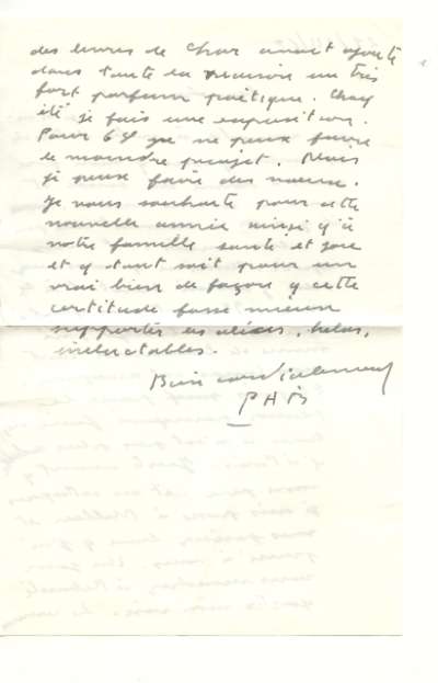 Lettre de PAB à Louis Barnier, 21 décembre 1968. Page 2