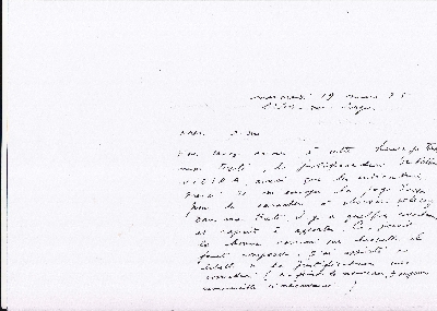 Lettre de René Char à l'Imprimerie Union, 19 mars 1975