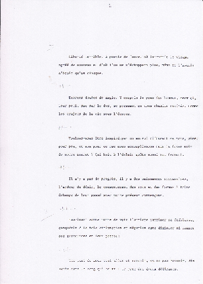 Epreuve du texte Chère voisine, multiple et une. Page 2