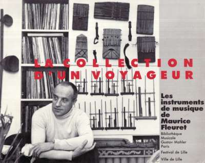 Les instruments de musique de Maurice Fleuret, Bibliothèque Musicale Gustav Malher, Festival de Lille. 27x23 cm. 1990