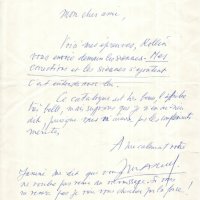 LETTRE DE NOËL ARNAUD