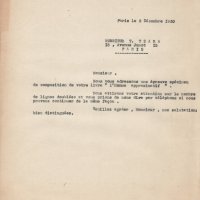 LETTRE DE RENÉ CHAR