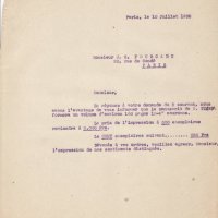 LETTRE DE L'IMPRIMERIE UNION