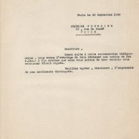 LETTRE DE L'IMPRIMERIE UNION