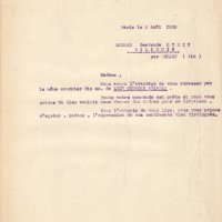 LETTRE DE L'IMPRIMERIE UNION