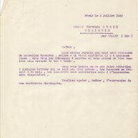 LETTRE DE L'IMPRIMERIE UNION