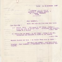 LETTRE DE L'IMPRIMERIE UNION