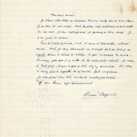 LETTRE DE RENÉ LAPORTE