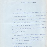 LETTRE DE RENÉ LAPORTE