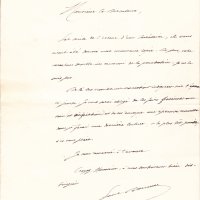 LETTRE DE PAUL DOUMER