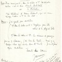 LETTRE DE GEORGES BRASSENS