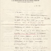 LETTRE DE JACQUES SCHIFFRIN