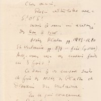 CARTE DE JACQUES SCHIFFRIN
