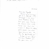 LETTRE DE JACQUES SCHIFFRIN