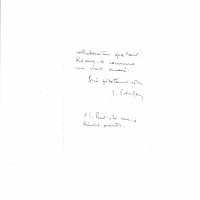 LETTRE DE JACQUES SCHIFFRIN