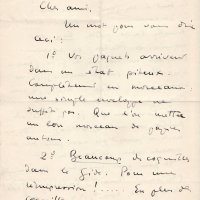 LETTRE DE JACQUES SCHIFFRIN