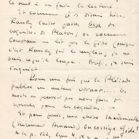 LETTRE DE JACQUES SCHIFFRIN