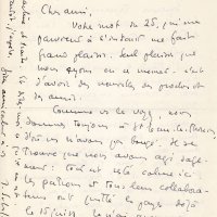 LETTRE DE JACQUES SCHIFFRIN