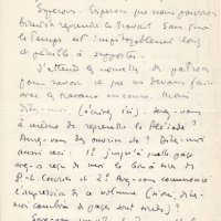 LETTRE DE JACQUES SCHIFFRIN