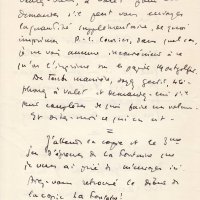 LETTRE DE JACQUES SCHIFFRIN