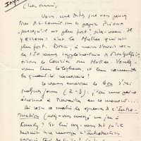 LETTRE DE JACQUES SCHIFFRIN