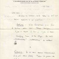 LETTRE DE JACQUES SCHIFFRIN