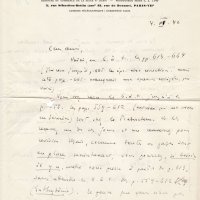 LETTRE DE JACQUES SCHIFFRIN