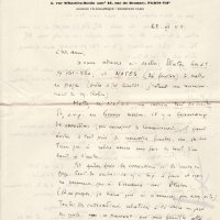 LETTRE DE JACQUES SCHIFFRIN