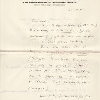 LETTRE DE JACQUES SCHIFFRIN