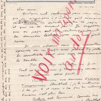 LETTRE DE JACQUES SCHIFFRIN