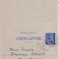 LETTRE DE JACQUES SCHIFFRIN