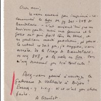 LETTRE DE JACQUES SCHIFFRIN