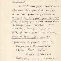 LETTRE DE JACQUES SCHIFFRIN