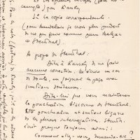 LETTRE DE JACQUES SCHIFFRIN