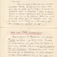 LETTRE DE JACQUES SCHIFFRIN