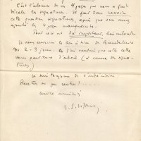 LETTRE DE JACQUES SCHIFFRIN