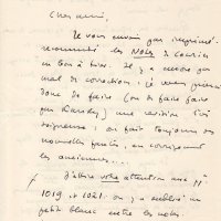 LETTRE DE JACQUES SCHIFFRIN