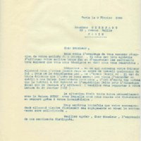 LETTRE DE L'IMPRIMERIE UNION