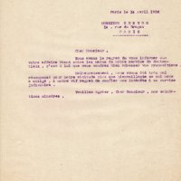 LETTRE DE L'IMPRIMERIE UNION