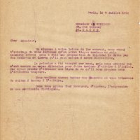 LETTRE DE L'IMPRIMERIE UNION